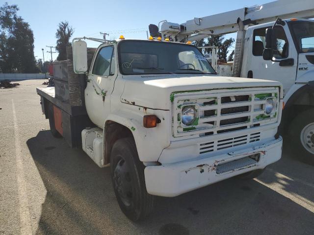 T16DFAV614567 - 1980 GMC FLATBED WHITE photo 1