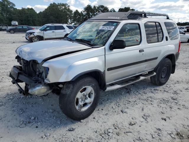 5N1ED28T54C624672 - 2004 NISSAN XTERRA XE SILVER photo 2