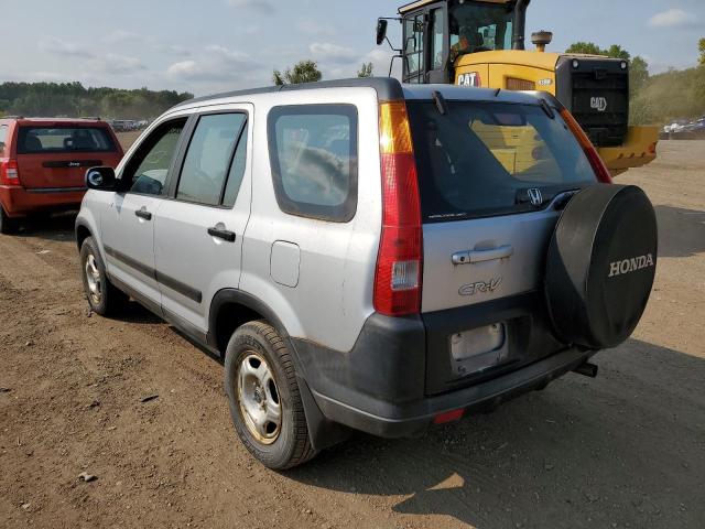 SHSRD78452U004523 - 2002 HONDA CR-V SILVER photo 3