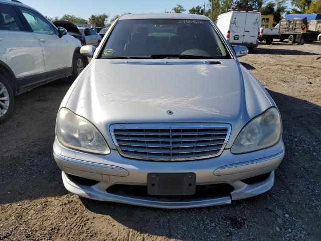 WDBNG76J63A330863 - 2003 MERCEDES-BENZ S 600 SILVER photo 9