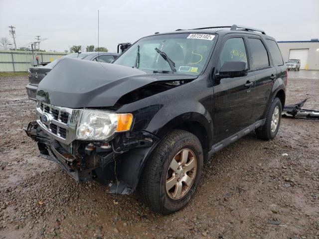 1FMCU9EG0BKA42764 - 2011 FORD ESCAPE LIM BLACK photo 2