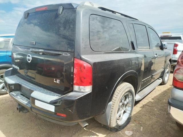 5N1BA08D58N604487 - 2008 NISSAN ARMADA SE BLACK photo 4