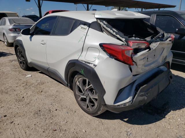 NMTKHMBX8JR051780 - 2018 TOYOTA C-HR XLE WHITE photo 3