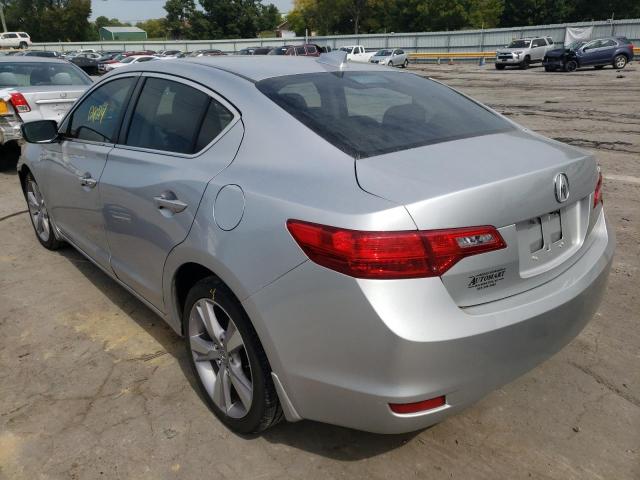 19VDE1F39EE013766 - 2014 ACURA ILX 20 SILVER photo 3