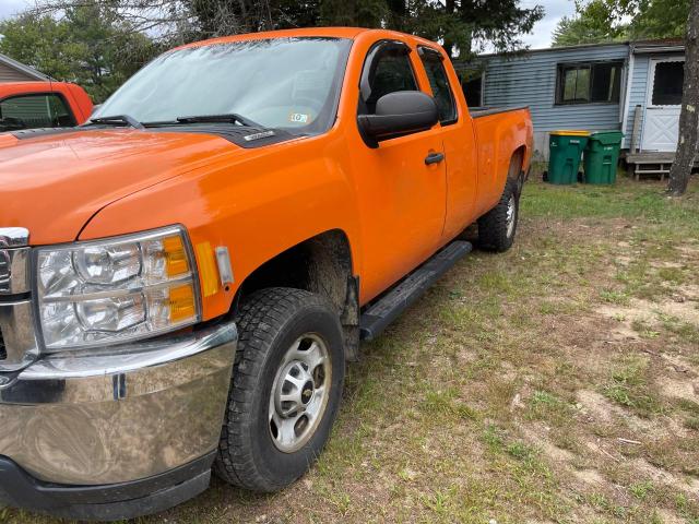 1GC2CVCG5DZ336573 - 2013 CHEVROLET SILVERADO ORANGE photo 2