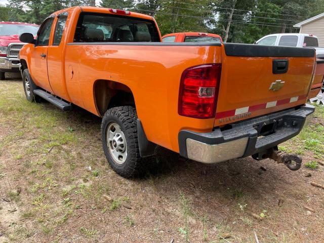 1GC2CVCG5DZ336573 - 2013 CHEVROLET SILVERADO ORANGE photo 3