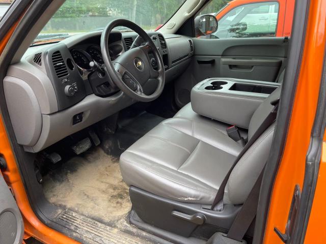 1GC2CVCG5DZ336573 - 2013 CHEVROLET SILVERADO ORANGE photo 9