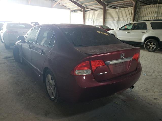 2HGFA1F67AH548228 - 2010 HONDA CIVIC LX-S Qırmızı foto 3