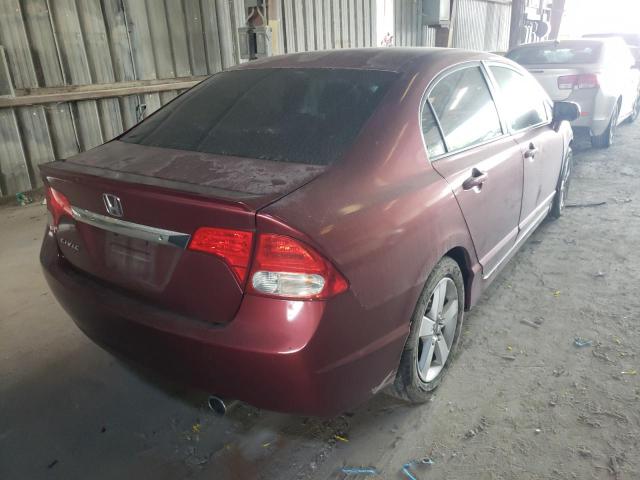 2HGFA1F67AH548228 - 2010 HONDA CIVIC LX-S Qırmızı foto 4
