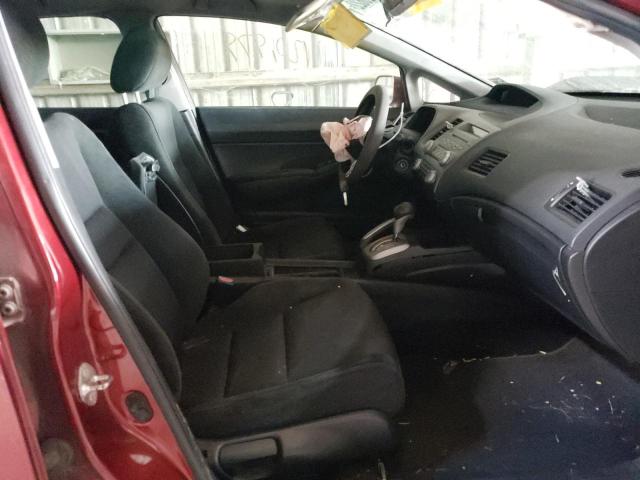 2HGFA1F67AH548228 - 2010 HONDA CIVIC LX-S Qırmızı foto 5