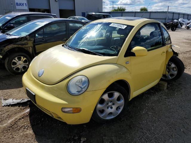 3VWCK21C93M408085 - 2003 VOLKSWAGEN NEW BEETLE 黄色 照片 2