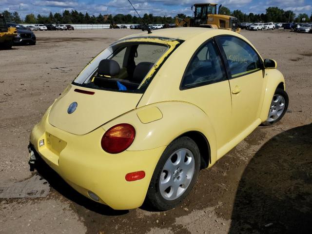 3VWCK21C93M408085 - 2003 VOLKSWAGEN NEW BEETLE 黄色 照片 4