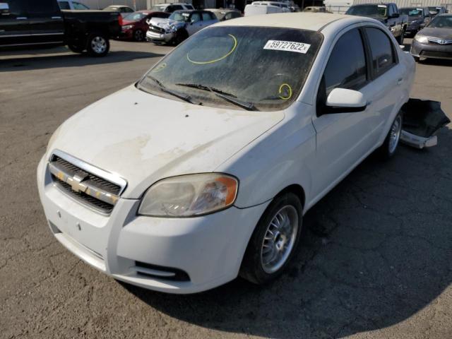 KL1TD5DEXBB187170 - 2011 CHEVROLET AVEO LS 白色 照片 2