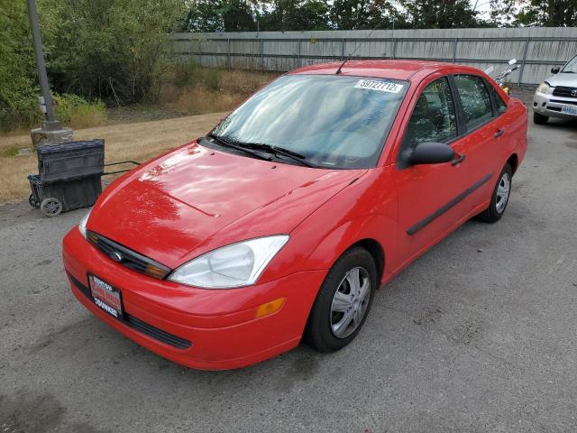 1FAFP33P62W103526 - 2002 FORD FOCUS LX RED photo 2