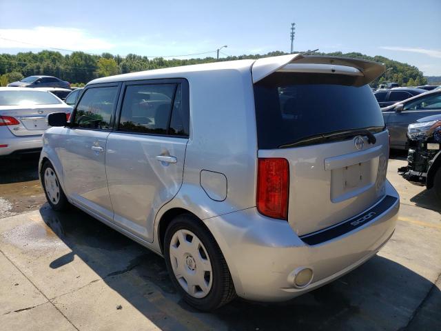 JTLKE50E081010850 - 2008 TOYOTA SCION XB SILVER photo 3
