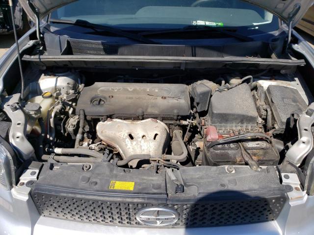 JTLKE50E081010850 - 2008 TOYOTA SCION XB SILVER photo 7