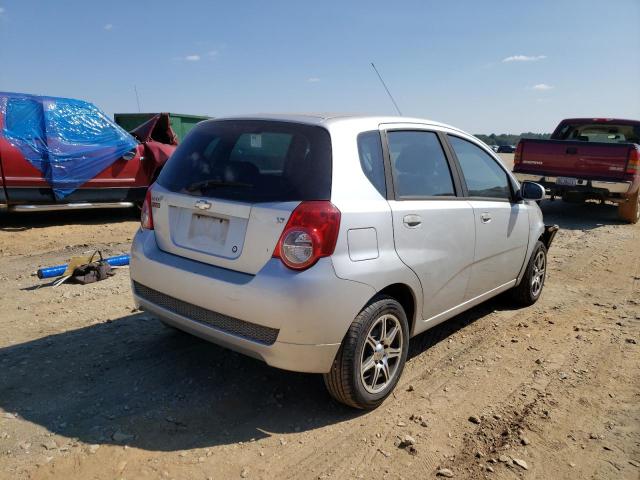 KL1TD6DE4BB138410 - 2011 CHEVROLET AVEO LS 银色 照片 4