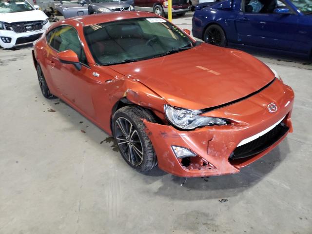 JF1ZNAA1XD2701280 - 2013 SCION FR-S ORANGE photo 1