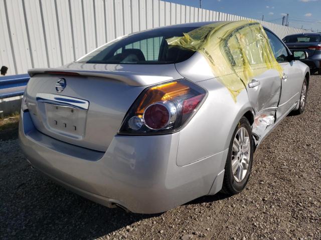 1N4AL2AP2BC141100 - 2011 NISSAN ALTIMA BAS SILVER photo 4