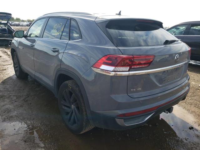 1V2HE2CA5NC208707 - 2022 VOLKSWAGEN ATLAS CROS GRAY photo 3