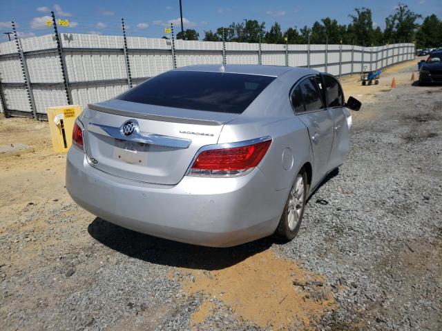 1G4GD5GR5CF322280 - 2012 BUICK LACROSSE P SILVER photo 4