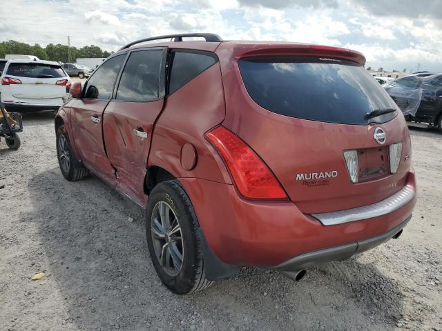 JN8AZ08WX7W612432 - 2007 NISSAN MURANO SL MAROON photo 3