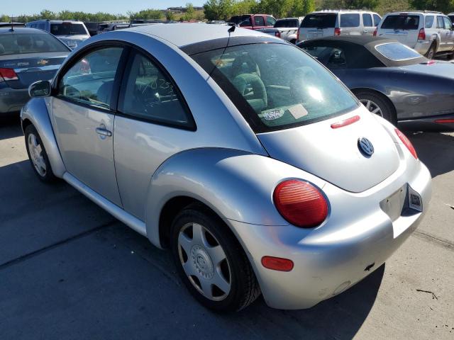 3VWCD21C91M446651 - 2001 VOLKSWAGEN NEW BEETLE 银色 照片 3