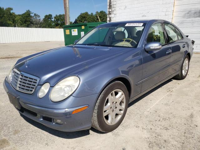 WDBUF26J16A938571 - 2006 MERCEDES-BENZ E 320 CDI BLUE photo 2