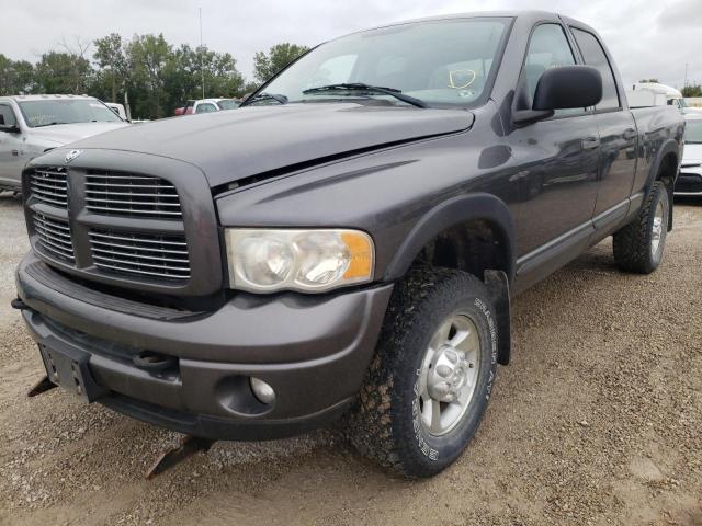 1D7KU28D94J161761 - 2004 DODGE RAM 2500 S GRAY photo 2