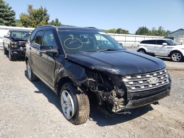 1FM5K8D87HGB37269 - 2017 FORD EXPLORER X BLACK photo 1