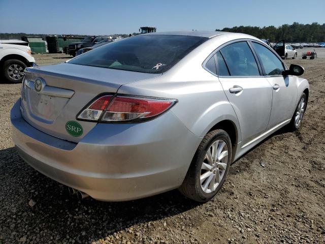 1YVHZ8DH8C5M23563 - 2012 MAZDA 6 I SILVER photo 4