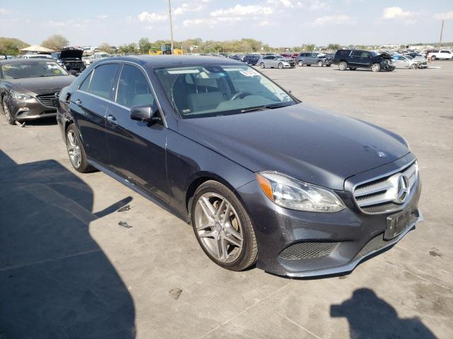 WDDHF5KB9EB022397 - 2014 MERCEDES-BENZ E 350 BLUE photo 1