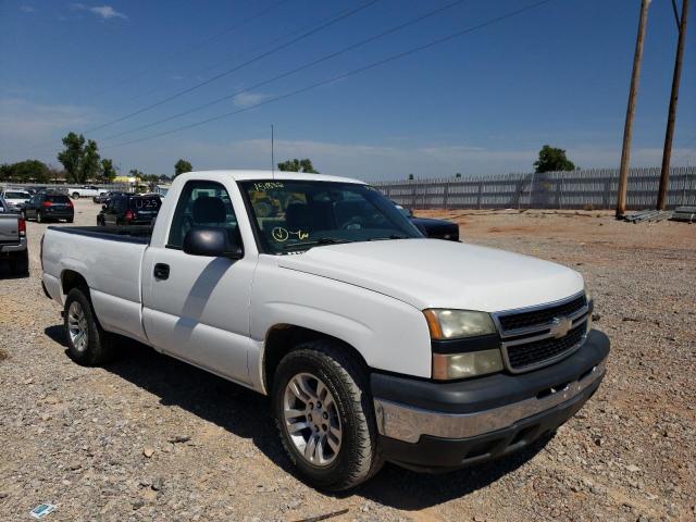 3GCEC14V16G151832 - 2006 CHEVROLET SILVER1500 WHITE photo 1