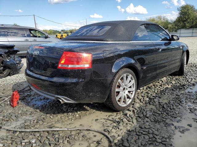 WAUDF48H49K009025 - 2009 AUDI A4 2.0T CA BLACK photo 4