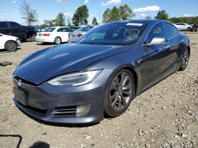 5YJSA1E25GF167715 - 2016 TESLA MODEL S Boz foto 2
