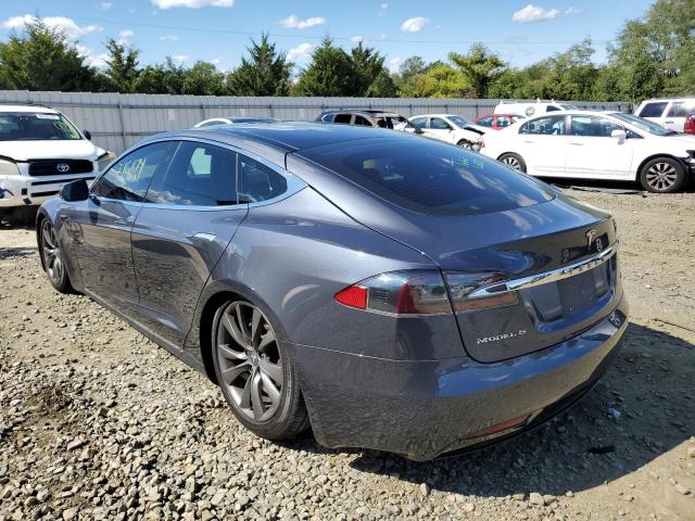 5YJSA1E25GF167715 - 2016 TESLA MODEL S Boz foto 3