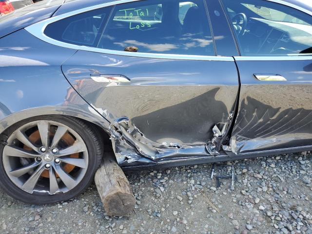 5YJSA1E25GF167715 - 2016 TESLA MODEL S Boz foto 9