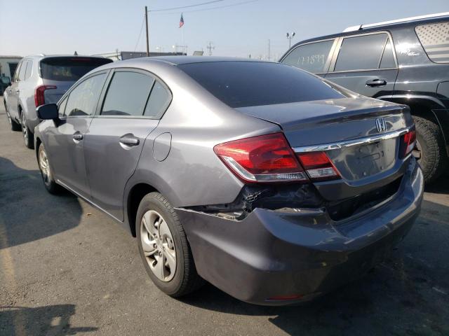 2HGFB2F5XFH541775 - 2015 HONDA CIVIC LX GRAY photo 3