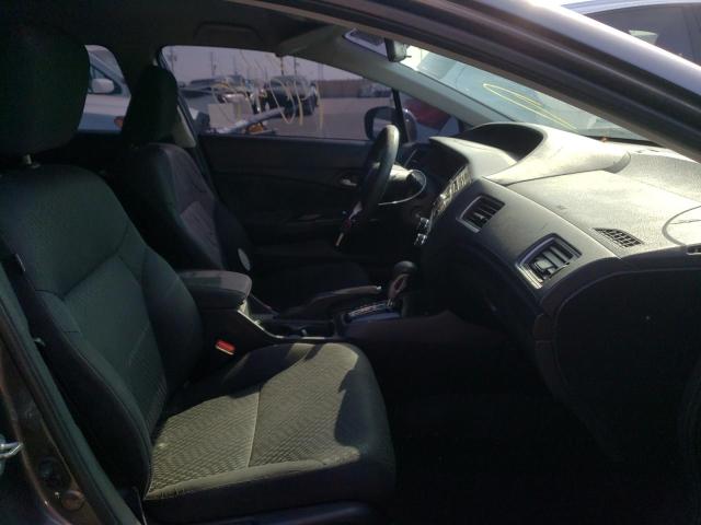 2HGFB2F5XFH541775 - 2015 HONDA CIVIC LX GRAY photo 5