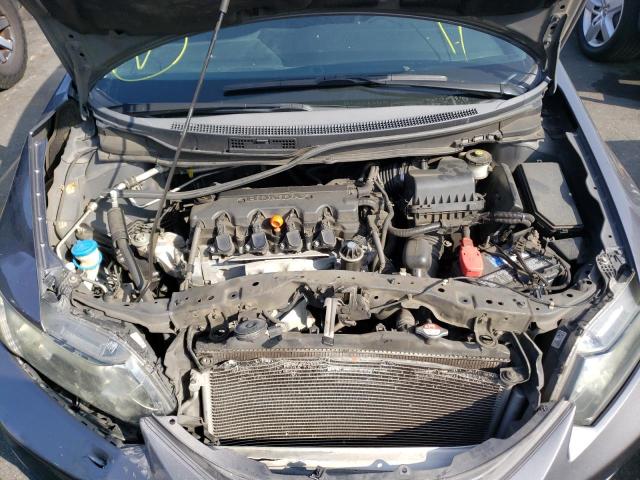 2HGFB2F5XFH541775 - 2015 HONDA CIVIC LX GRAY photo 7