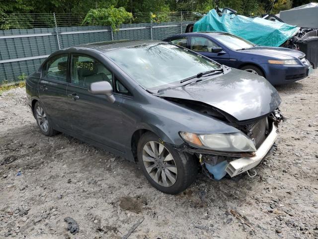 2HGFA16949H522045 - 2009 HONDA CIVIC EXL 灰色 照片 1