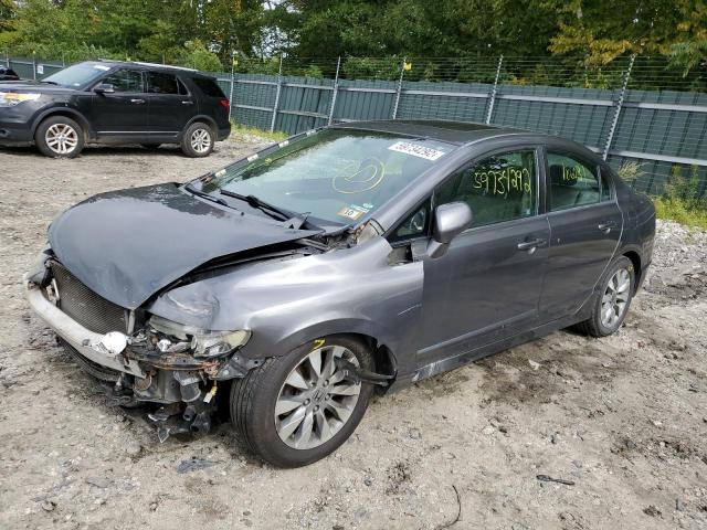 2HGFA16949H522045 - 2009 HONDA CIVIC EXL 灰色 照片 2