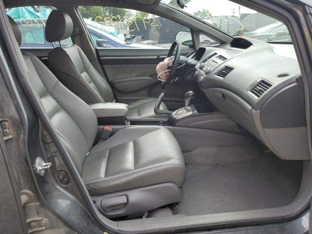 2HGFA16949H522045 - 2009 HONDA CIVIC EXL 灰色 照片 5