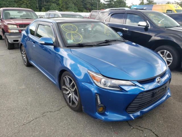 JTKJF5C77FJ006446 - 2015 TOYOTA SCION TC BLUE photo 1