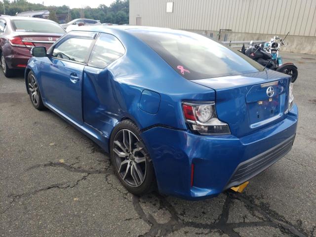 JTKJF5C77FJ006446 - 2015 TOYOTA SCION TC BLUE photo 3