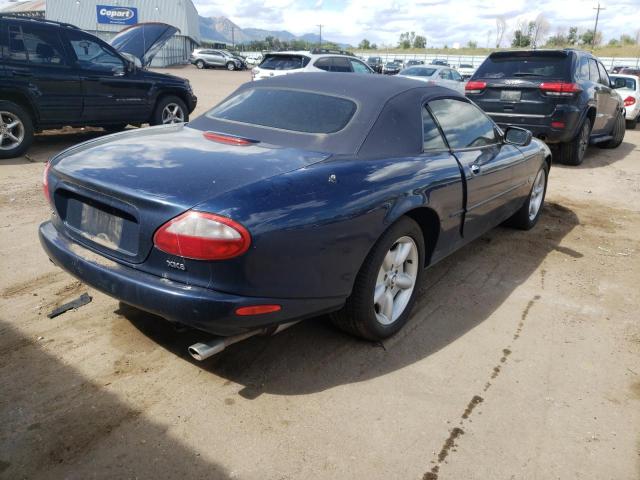 SAJGX2043XC039524 - 1999 JAGUAR XK8 BLUE photo 4