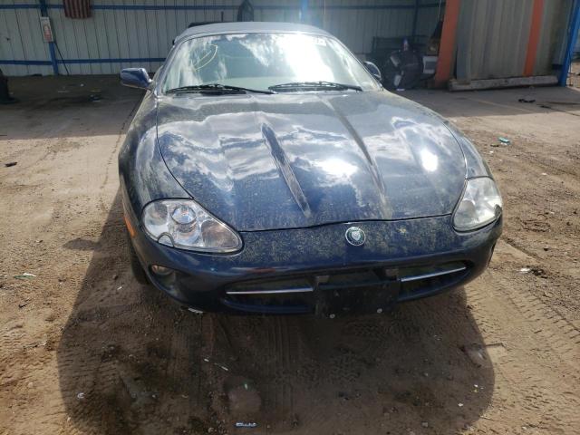 SAJGX2043XC039524 - 1999 JAGUAR XK8 BLUE photo 9