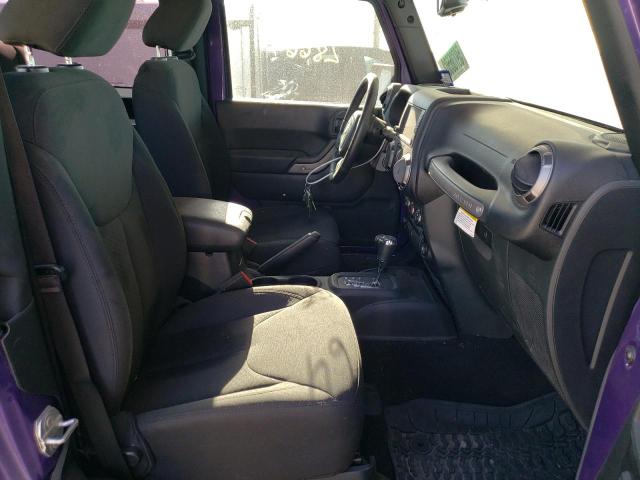 1C4AJWAG0JL867205 - 2018 JEEP WRANGLER S PURPLE photo 5