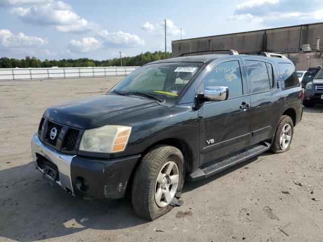 5N1AA08B06N742168 - 2006 NISSAN ARMADA SE BLACK photo 2