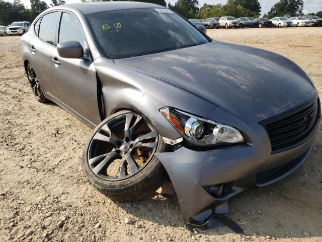 JN1BY1AP0BM323790 - 2011 INFINITI M37 GRAY photo 9